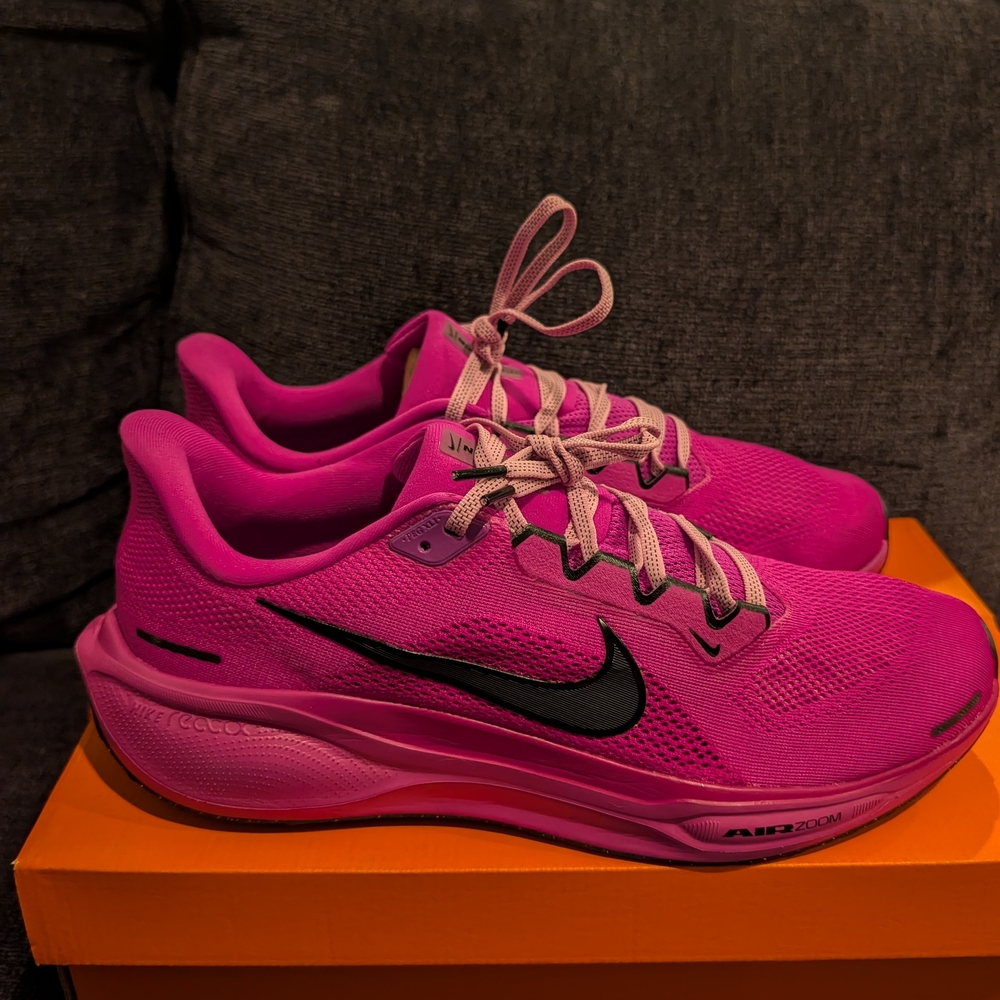 Men's Nike Pegasus 41 Violet Purple Size 13 Worn Once Vnds Running Shoes